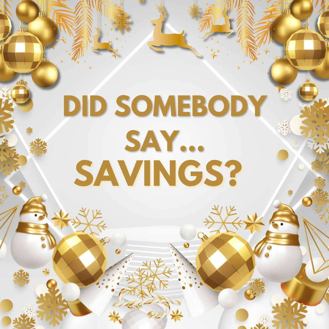 post about holiday savings for blog